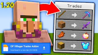 Villagers Trade Op Items