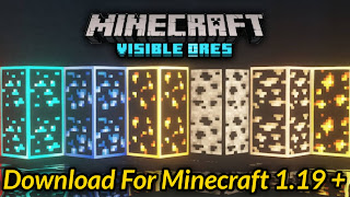 Visible Ores Download For Mcpe 1.20+